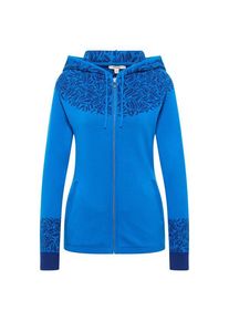 Tranquillo Jaquard-Strickjacke Freizeitjacke Damen (Gr L |blau)