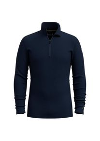 Merinounterw&auml;sche Smartwool Classic Thermal Merino Base Layer 1/4 Zip Boxed Herren (Gr S |blau)