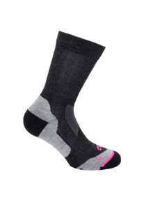 Wandersocken CMP Trekking Wool Sock Damen (Gr 36-38 |schwarz/grau)
