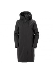 Mantel Helly Hansen Victoria Insulated Rain Coat Damen (Gr XS |schwarz |wasserdicht)