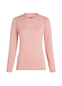 Icebreaker 260 Tech L/S Crewe Merinounterwäsche Women (Größe M |rosa)
