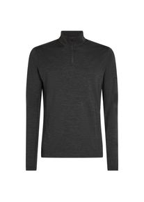Merinounterw&auml;sche Icebreaker 200 Merinofine Ace L/S Half Zip Herren (Gr M |schwarz)