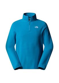 The North Face Glacier Fleece 1/4 Zip Jacket Fleecepullover Herren Alltag (Gr XXL |blau)