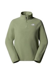 The North Face Glacier Fleece 1/4 Zip Jacket Fleecepullover Herren (Gr M |oliv)