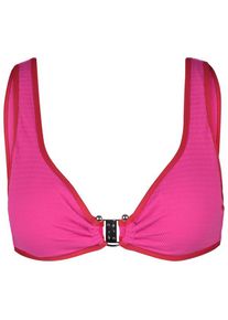 Seafolly Beach Bound Ring Front Tank Bikini-Top Women (Gr 36 |rosa)
