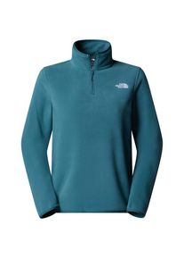 Fleecepullover The North Face Glacier Fleece 1/4 Zip Jacket Damen (Gr L |t&uuml;rkis)