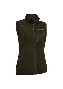 Deerhunter Atlas Fleece Vest Fleeceweste Damen (Gr 38 |oliv)