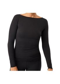 Mandala Basic Longsleeve Longsleeve Damen Alltag (Gr XL |schwarz)