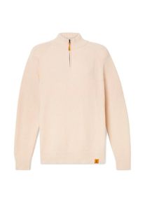 Timberland Williams River Textured 1/4 Zip Sweater Pullover Herren (Gr 3XL |beige)