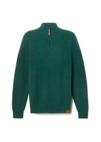 Pullove Timberland Williams River Textured 1/4 Zip Sweater Herren (Gr M |gr&uuml;n)