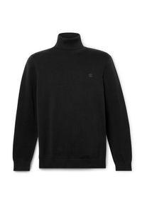 Timberland Williams River Turtle Neck Cotton Sweater Pullover Herren (Gr L |schwarz)