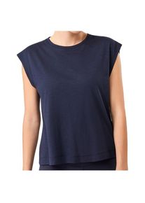 T-Shirt Mandala Train Today Top Damen (Gr M |blau)