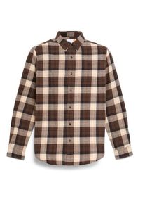 Hemd Timberland Midweight Flannel Check Shirt Herren (Gr XL |braun)