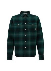 Hemd Iriedaily Rosomako Eco Shirt Herren (Gr L |gr&uuml;n/schwarz)