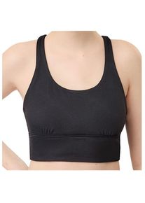 Mandala Monoprinted Bra Sport-BH Damen (Gr S |beige)