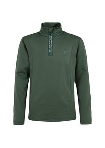 Protest Rewillowy 1/4 Zip Active Top Fleecepullover Kinder (Größe 104 |grün/oliv)