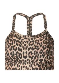 ENDURANCE ATHLECIA ATHLECIA Bloom V2 Printed Sports Bra Sport-BH Damen (Gr L |braun)