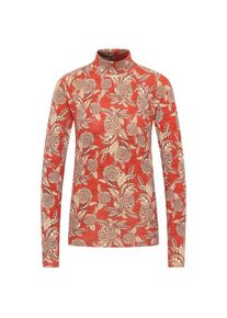 Tranquillo Feminines EcoVero-Shirt Longsleeve Damen (Gr L |rosa)