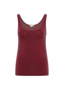 Tranquillo Weiches Tencel-Shirt Top Damen (Gr XS |rot)