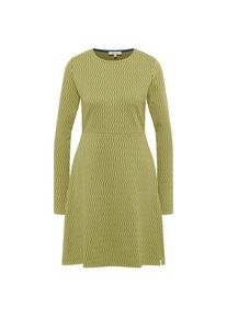 Tranquillo Gestricktes Swing-Kleid im Retro-Look Kleid Damen (Gr XL |oliv)