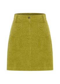 Tranquillo Minirock aus Cord Rock Damen (Gr 38 |oliv/gelb)
