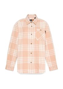 Timberland Midweight Flannel Pocket Shirt Bluse Damen (Gr L |beige)