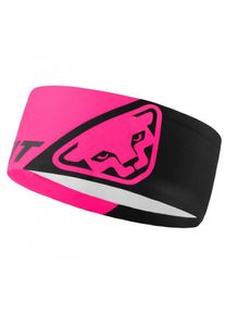 Dynafit Speed Reflective Headband Stirnband (Größe 58 cm |rosa/schwarz)