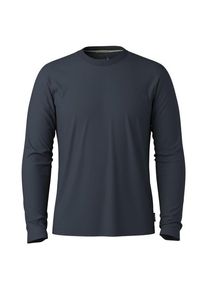 Smartwool Perfect Crew Long Sleeve Tee Merinoshirt Herren Alltag (Gr XS |blau)