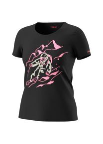 Dynafit Blacklight Cotton T-Shirt T-Shirt Damen (Gr XS |schwarz)