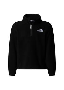 Fleecejacke The North Face Glacier 1/4 Zip Pullover Kinder (Gr 5 |schwarz)