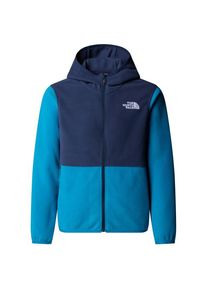 The North Face Teens Glacier Fullzip Hoodie Fleecejacke Kinder (Gr XXL |blau)