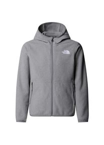 Fleecejacke The North Face Teen's Glacier Fullzip Hoodie Kinder (Gr S |grau)