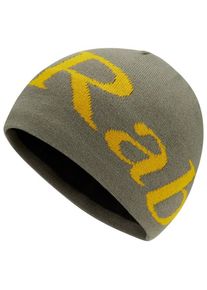 Rab Logo Beanie Mütze (Gr One Size |oliv)