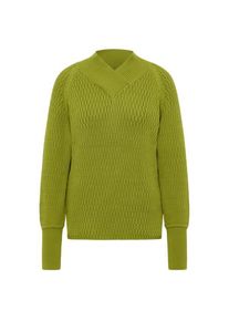 Pullove Tranquillo Lockerer Strickpullover Damen (Gr M |oliv)