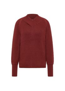 Tranquillo Lockerer Strickpullover Pullover Damen (Gr L |rot)