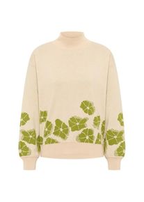 Pullove Tranquillo Gemütlicher Strickpullover Damen (Gr L |beige)