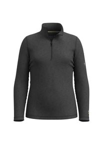 Smartwool Classic Thermal Merino BL 1/4 Zip Boxed Merinolongsleeve Kinder (Gr XS |grau/schwarz)