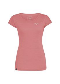Salewa Puez Melange Dry S/S Tee T-Shirt Women (Gr 42 |rosa)