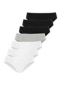 Vivance Jazz-Pants Slips mehrfarbig Gr. 32/34 für Damen. Mit Spitze. Körpernah. Nachhaltig.