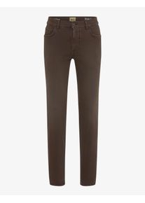 Brax Herren Five-Pocket-Hose Style COOPER NOUGAT, dunkelbraun, Gr. 50/32