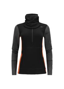 Aclima Warmwool Hoodsweater with Zip Merinohoodie Women (Gr L |schwarz)