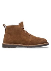 Winterschuhe Birkenstock Uppsala Mid Suede Shearling Damen (Gr 37 - Narrow |braun)