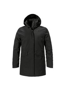 Schöffel Schöffel 3in1 Parka Borkol Parka Damen (Gr 44 |schwarz |wasserdicht)