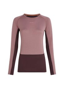 Icebreaker Merino 260 Zoneknit L/S Crewe Merinounterw&auml;sche Damen (Gr M |braun)