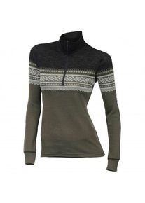 Aclima Designwool Marius Mockneck Woman Merinopullover Damen (Gr XL |braun)
