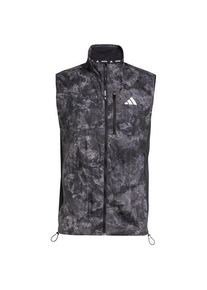 Adidas Own The Run Spray Dye Vest Laufweste Herren (Gr M |grau)