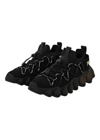 Plein Sport Low-Top Sneaker - Runner Sneaker The Bubble Gen.x.2 Tiger - Gr. 44 (EU) - in Schwarz - f&uuml;r Damen