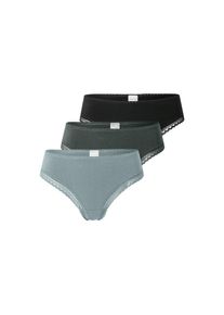 Schiesser Damen Tanga Cheeky String 3er Pack