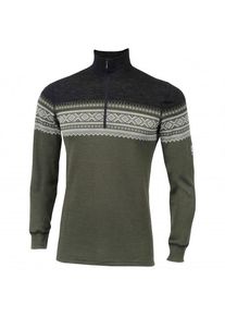 Aclima DE Marius Mock Neck Merinopullover Men (Gr M |oliv)