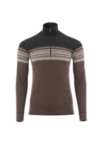 Aclima Designwool Marius Mockneck Merinopullover Herren (Gr M |braun)
